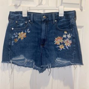 American eagle jean shorts